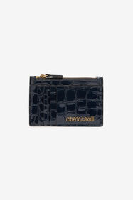 ${brand} Coin Purse With Crocodile Print ${colorDescription} ${masterID}