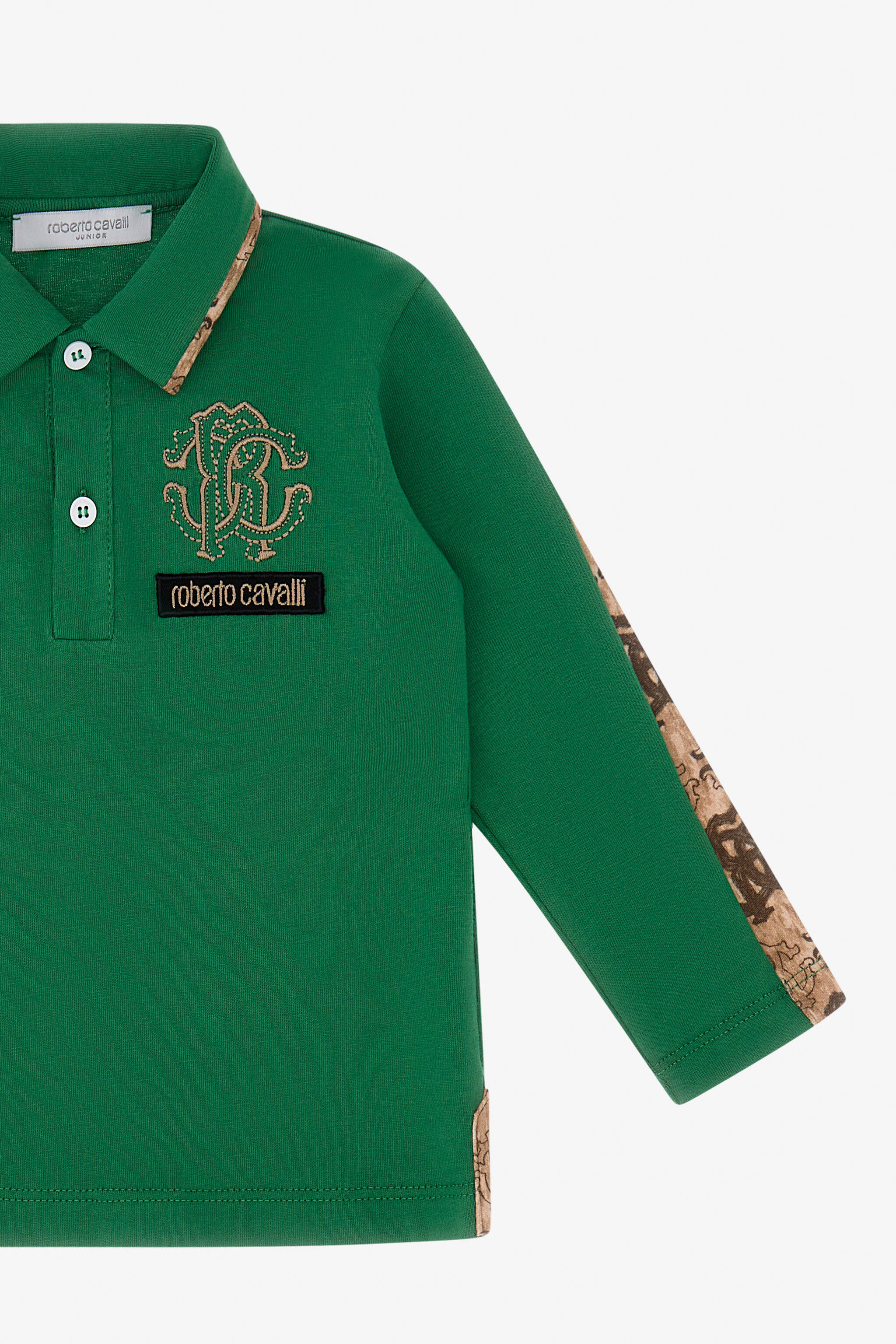 JU RC Logo Polo Green TJT641-JD001