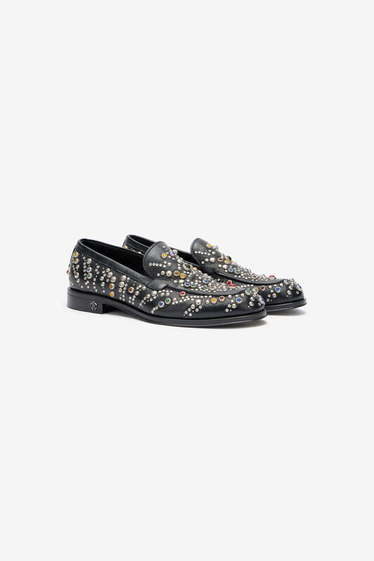 RC Loafers with Studs and Stones RC Loafers with Studs and Stones Noir VRS004-PZB05