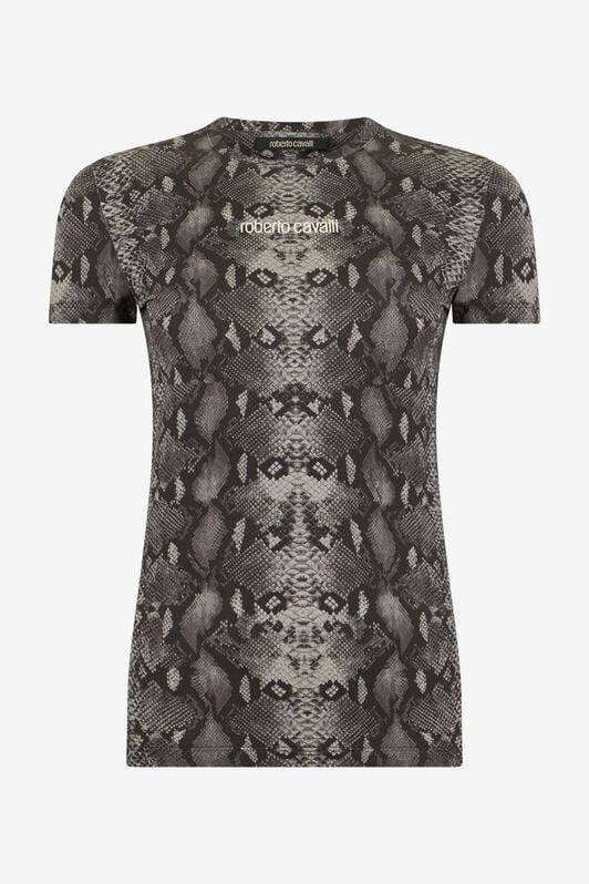 RC Python Print T-Shirt PYTHON DARK GREY SOT60N-JV001