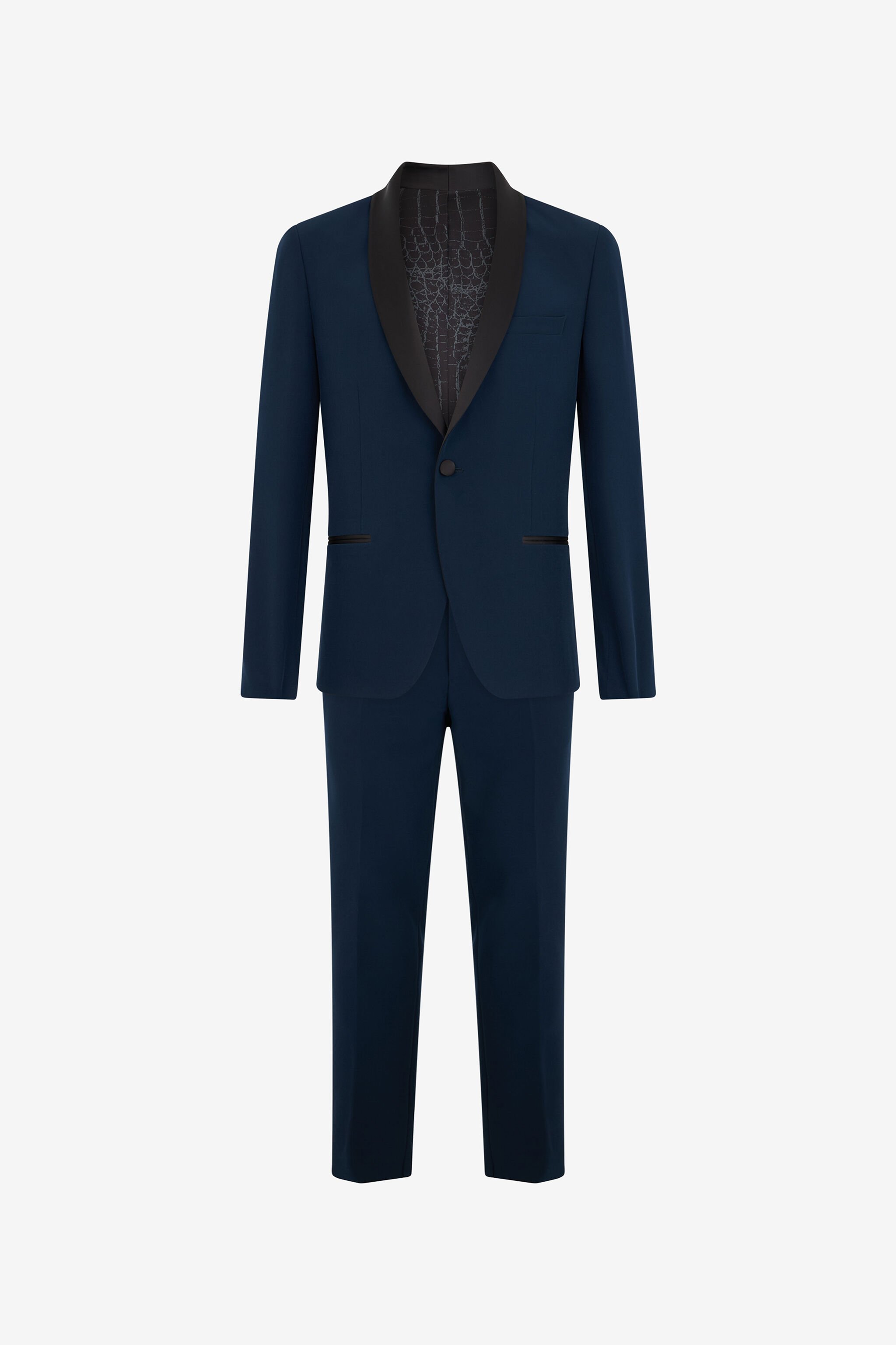 RC Completo con giacca un bottone NAVY/BLACK OOT40O-VI042