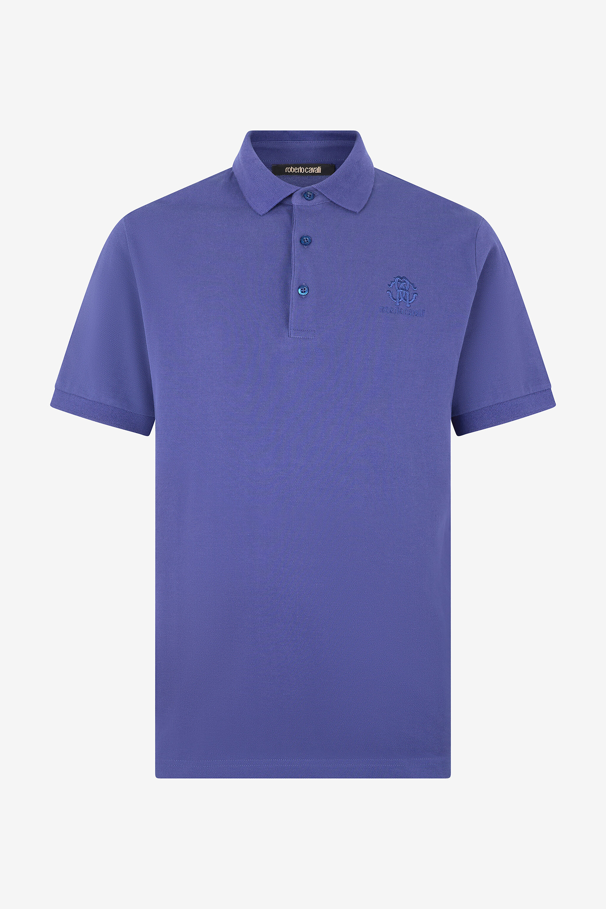 RC Polo Mit Stickerei In Form Des Monogramms RC Und Logo Dunkelblau POT64A-KB001