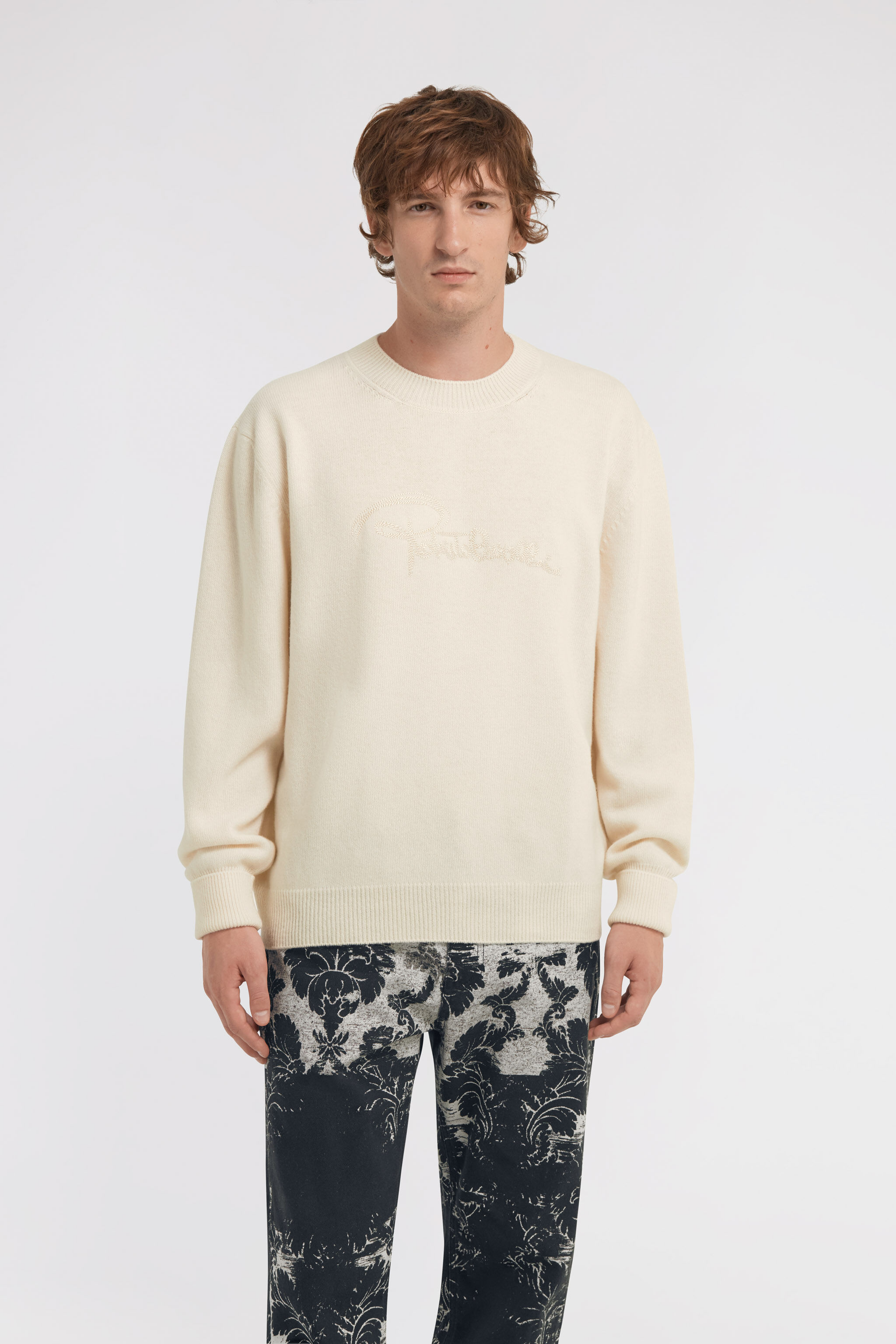 RC Logo Sweatshirt Marfil TRM608-MQ001