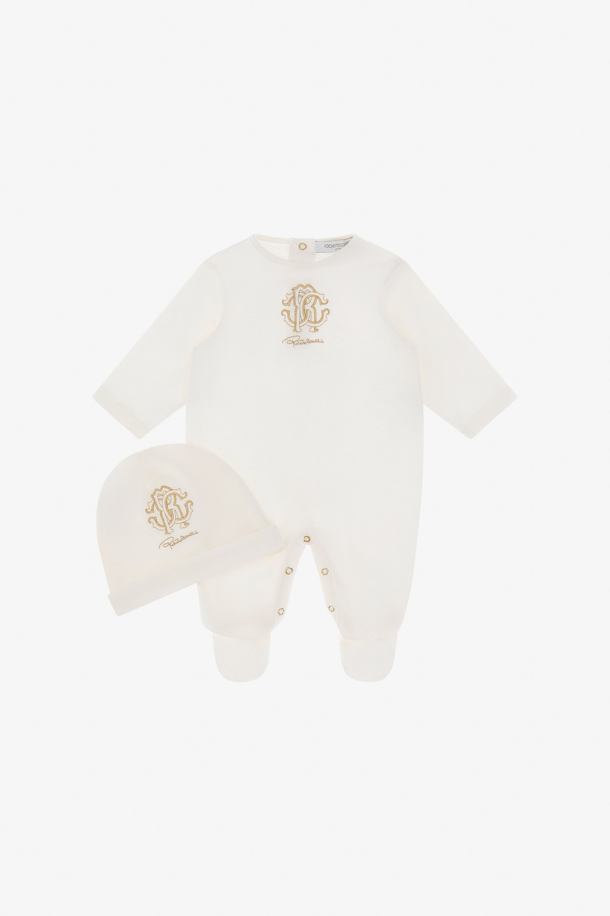 JU Set With Golden RC Monogram PLATINUM GOLD TJT821-JD001
