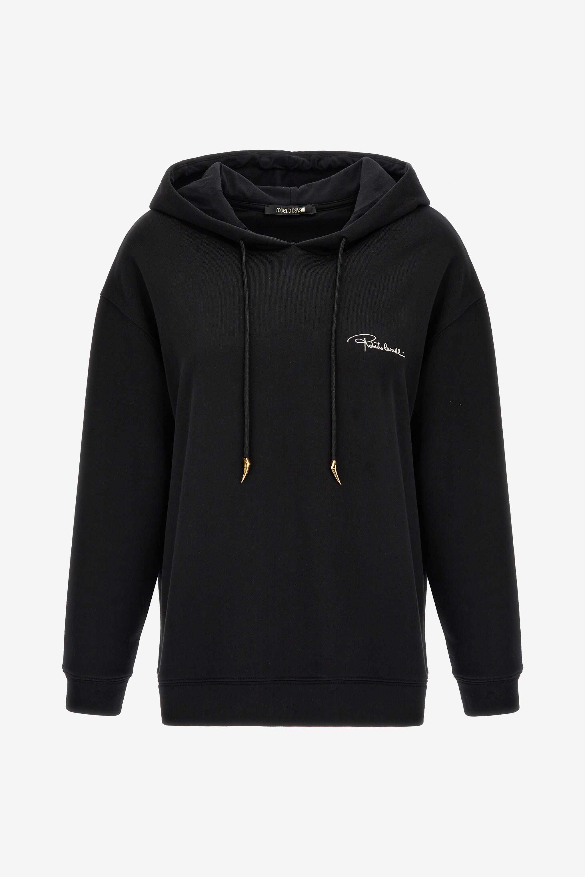 RC Black Hoodie With Signature Logo Black SKT63A-CF020
