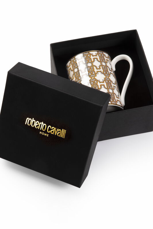 HO Monogram Gold Mug In Gift Box Gold RALA48-IA053