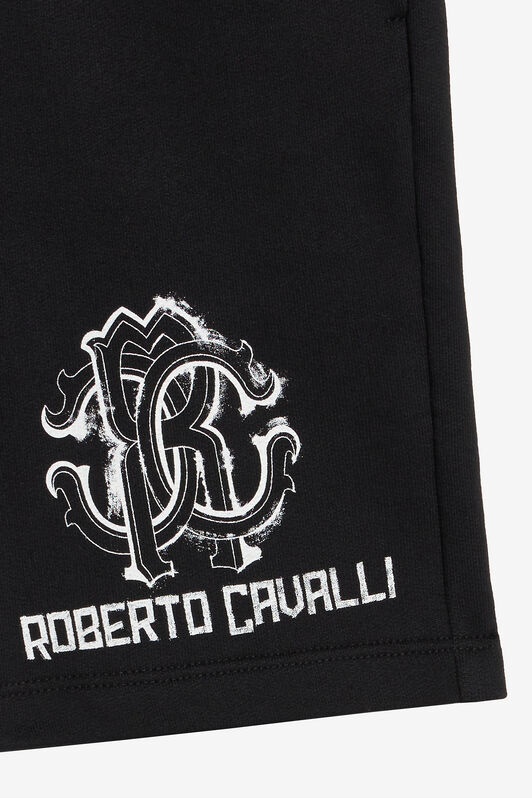 JU Pantaloni Con Stampa Zebra Nero UJT25A-CF050