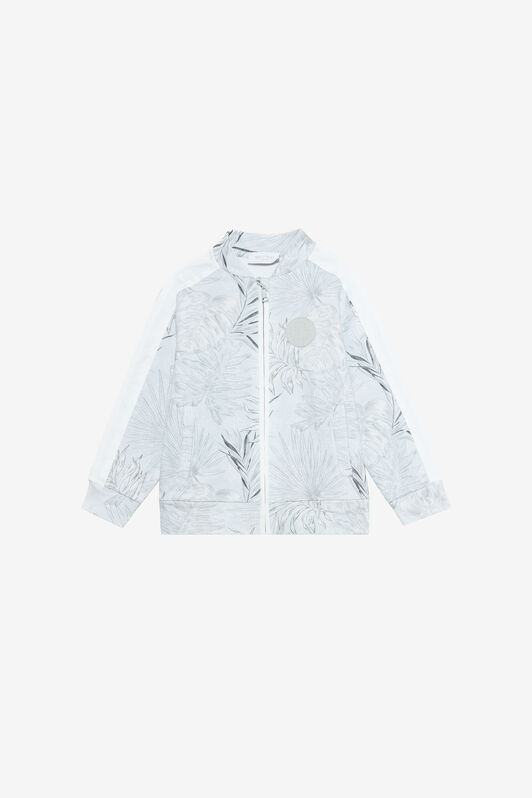 JU Felpa Grigia Con Stampa Foliage JU Felpa Grigia Con Stampa Foliage GREY VJT68H-5OP31