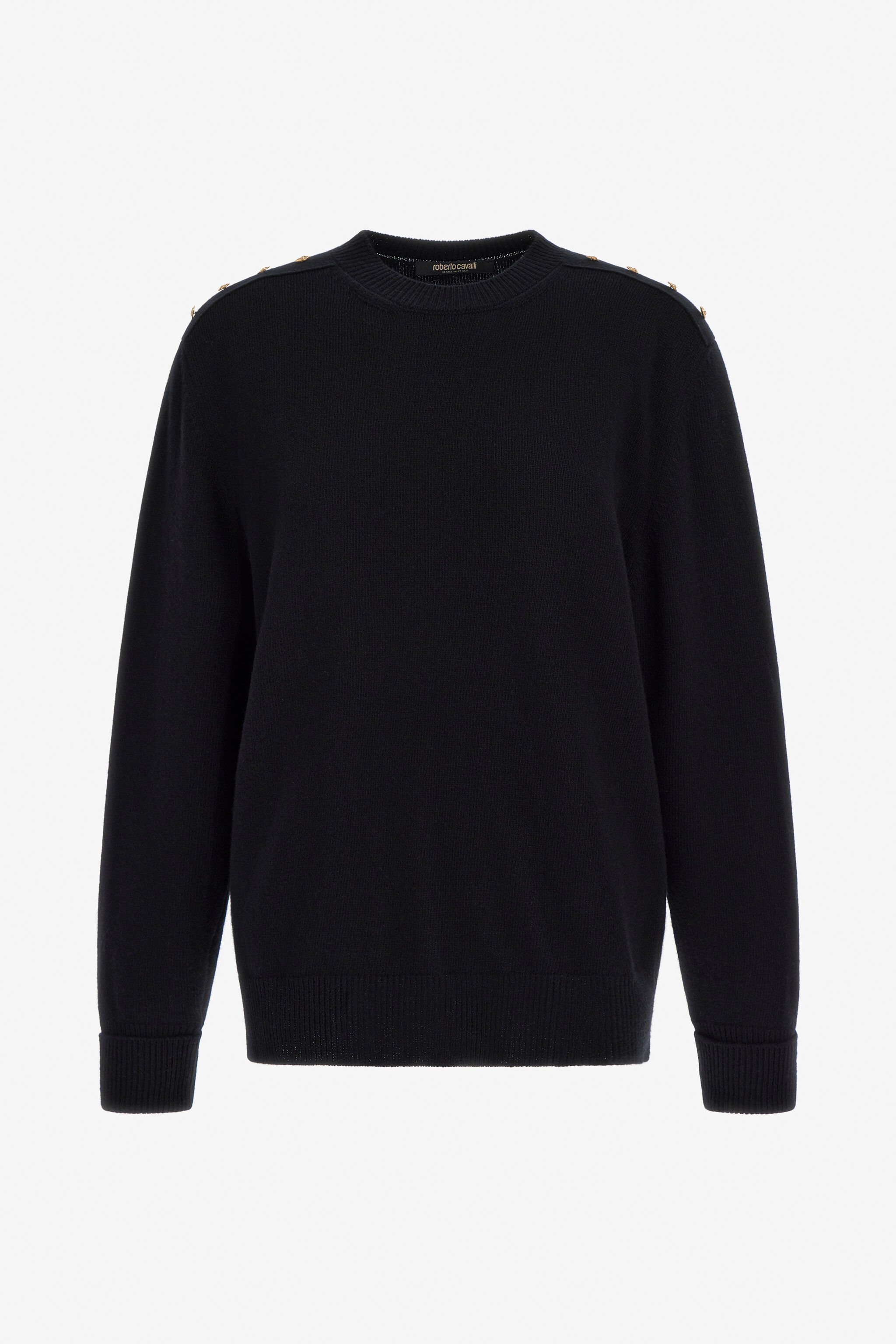 RC Crew-neck pullover Black TKM621-MQ001
