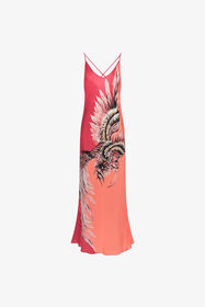 ${brand} Bird Patchwork print maxi dress ${colorDescription} ${masterID}