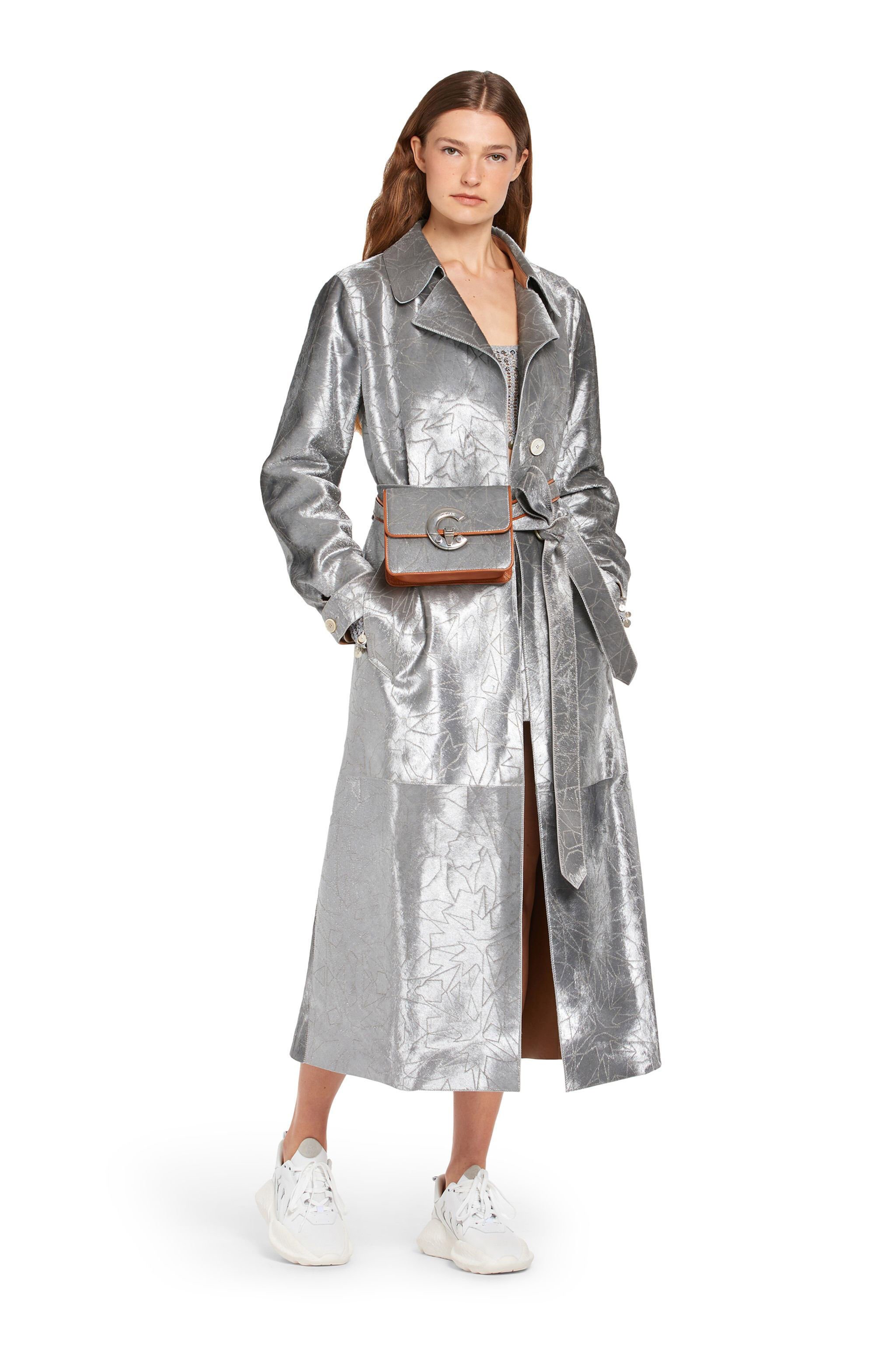 RC Cappotto in cavallino laser-cut SILVER IWP520-ZW002