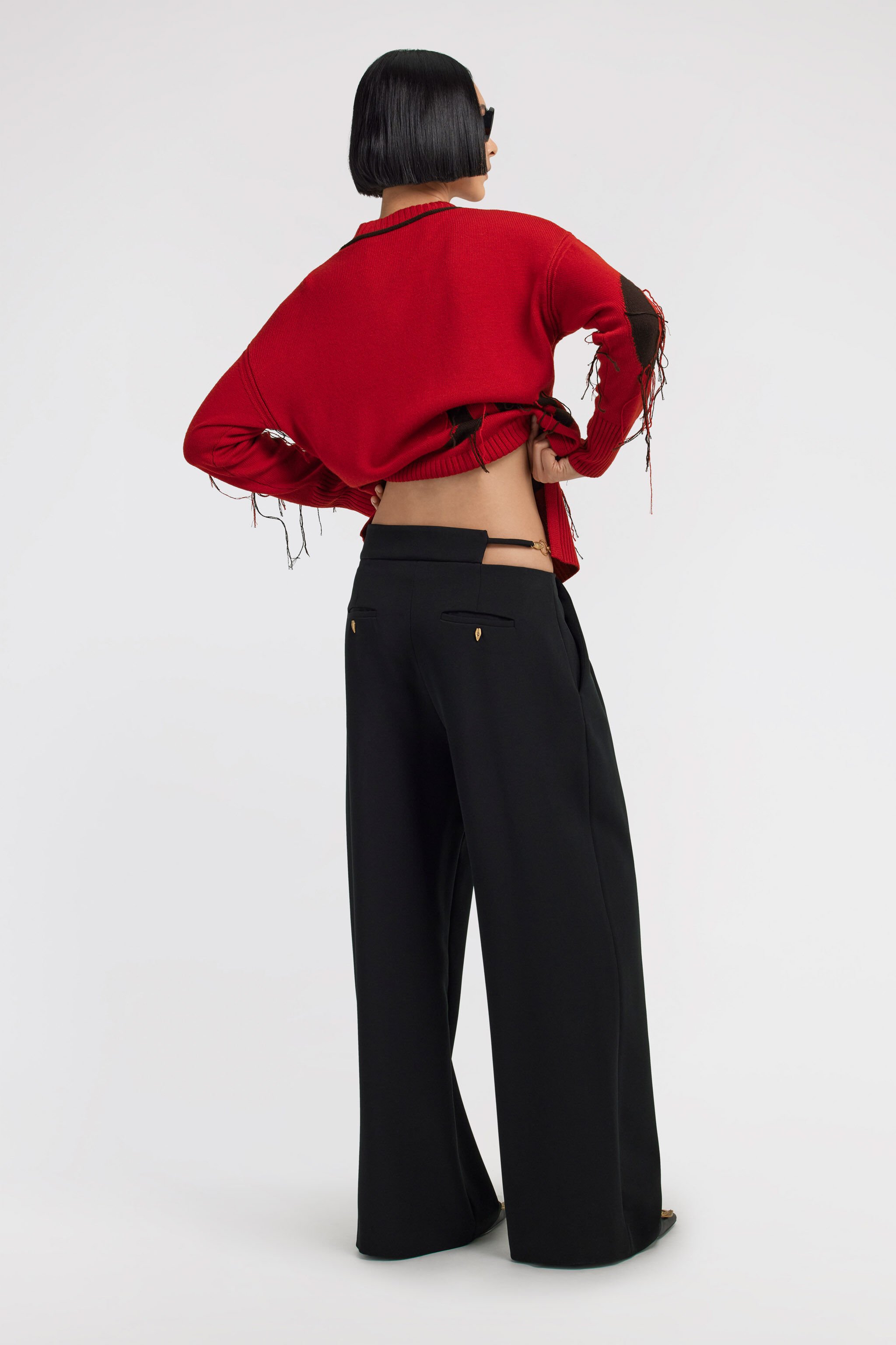 JC Just Cavalli Pants Black TFT083-TF113