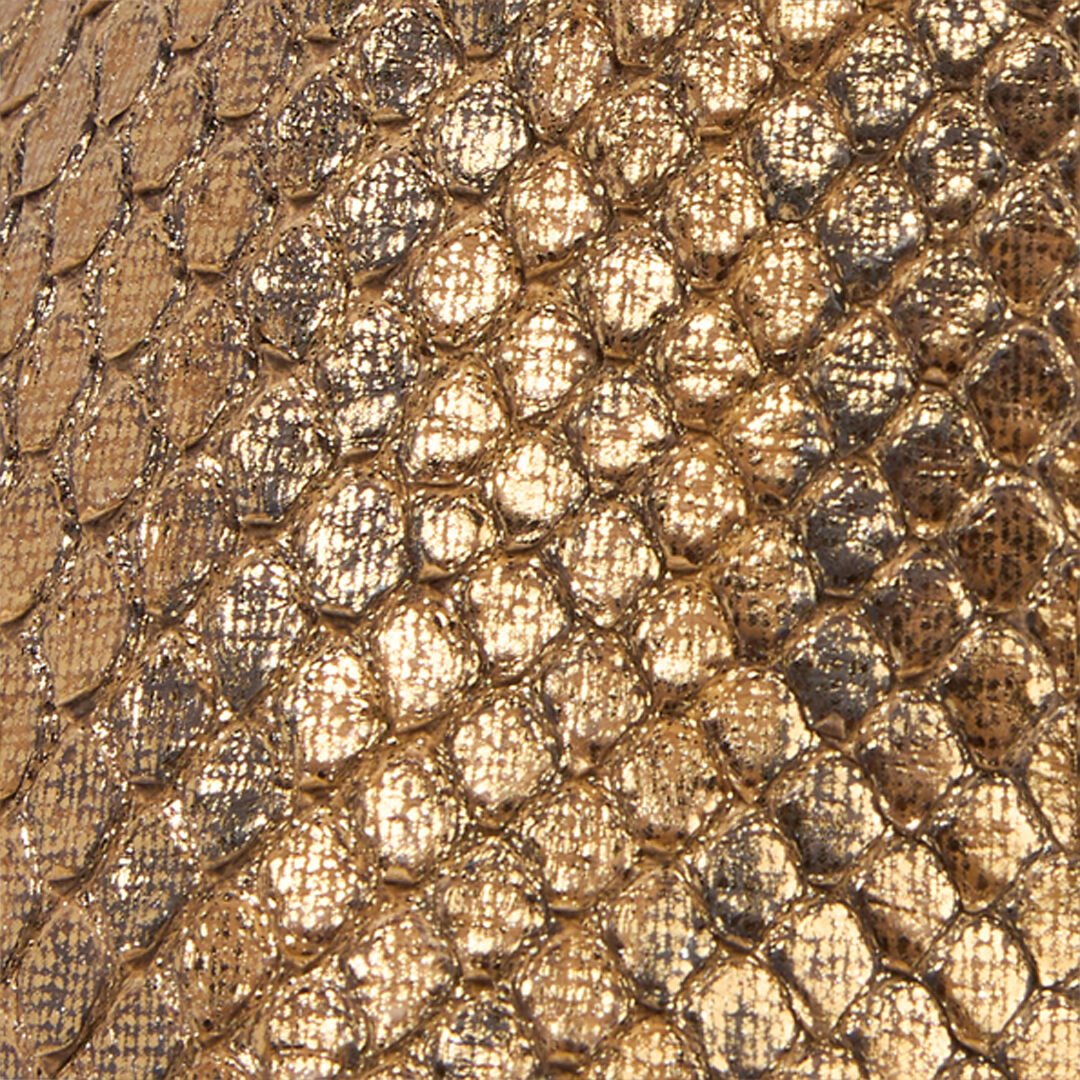 RC Mules mit goldenem Python- und Schlangenmotiv GOLD WWS007-UC065