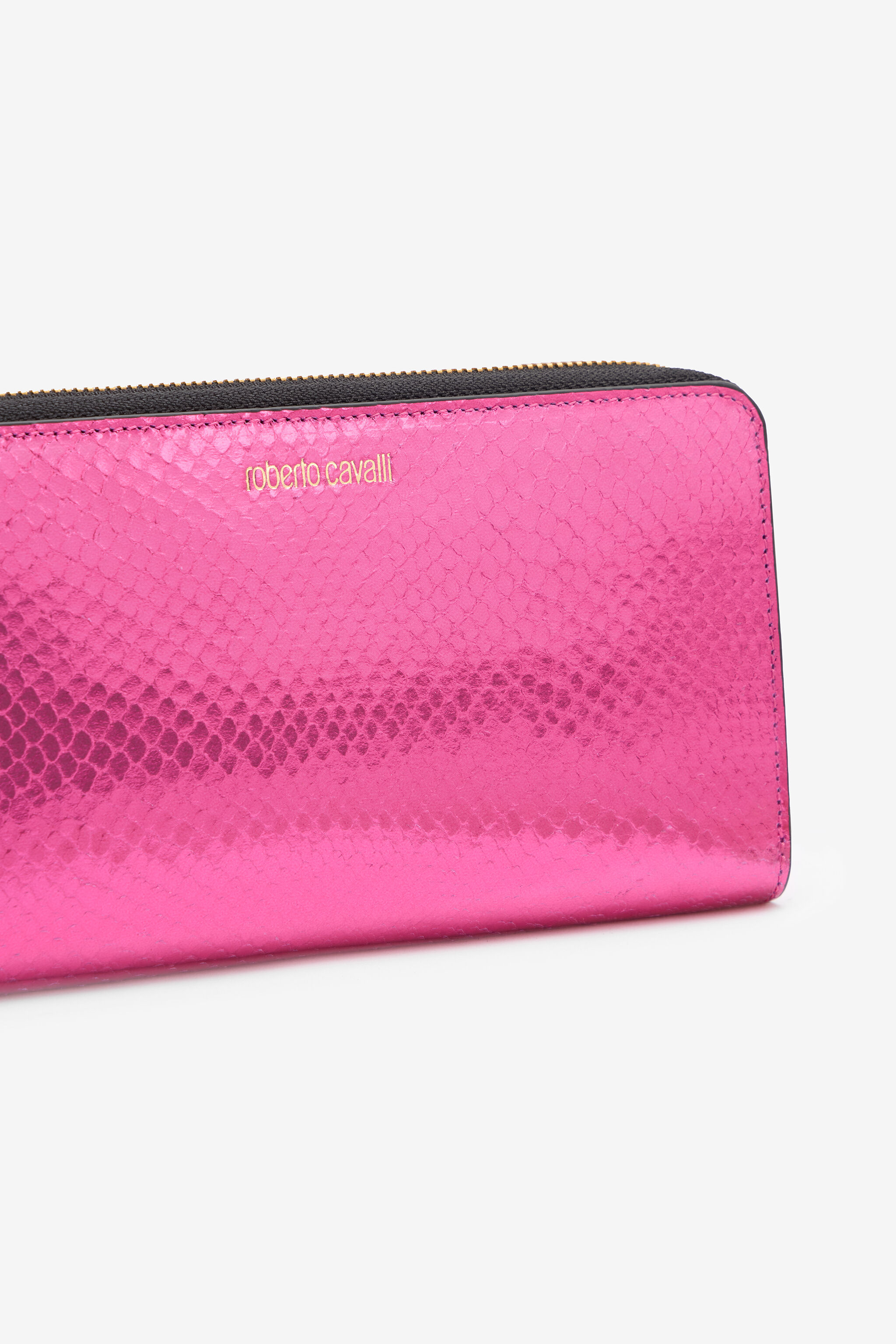 RC Zip-Around Wallet with Snake Print Fucsia TKA006-PZ579