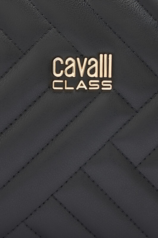 CL Bolso Con Bandolera De Cadena Cavalli Class Negro SXB00E-AB076