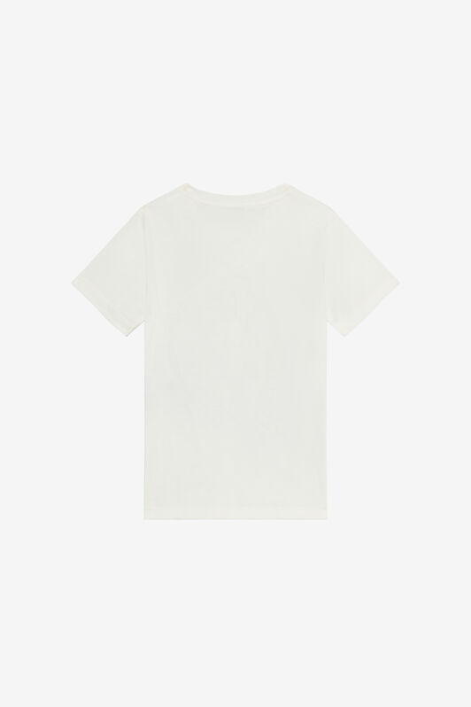 JU Milk White T-Shirt with Tropical Print MILKY WHITE VJT62G-JD001