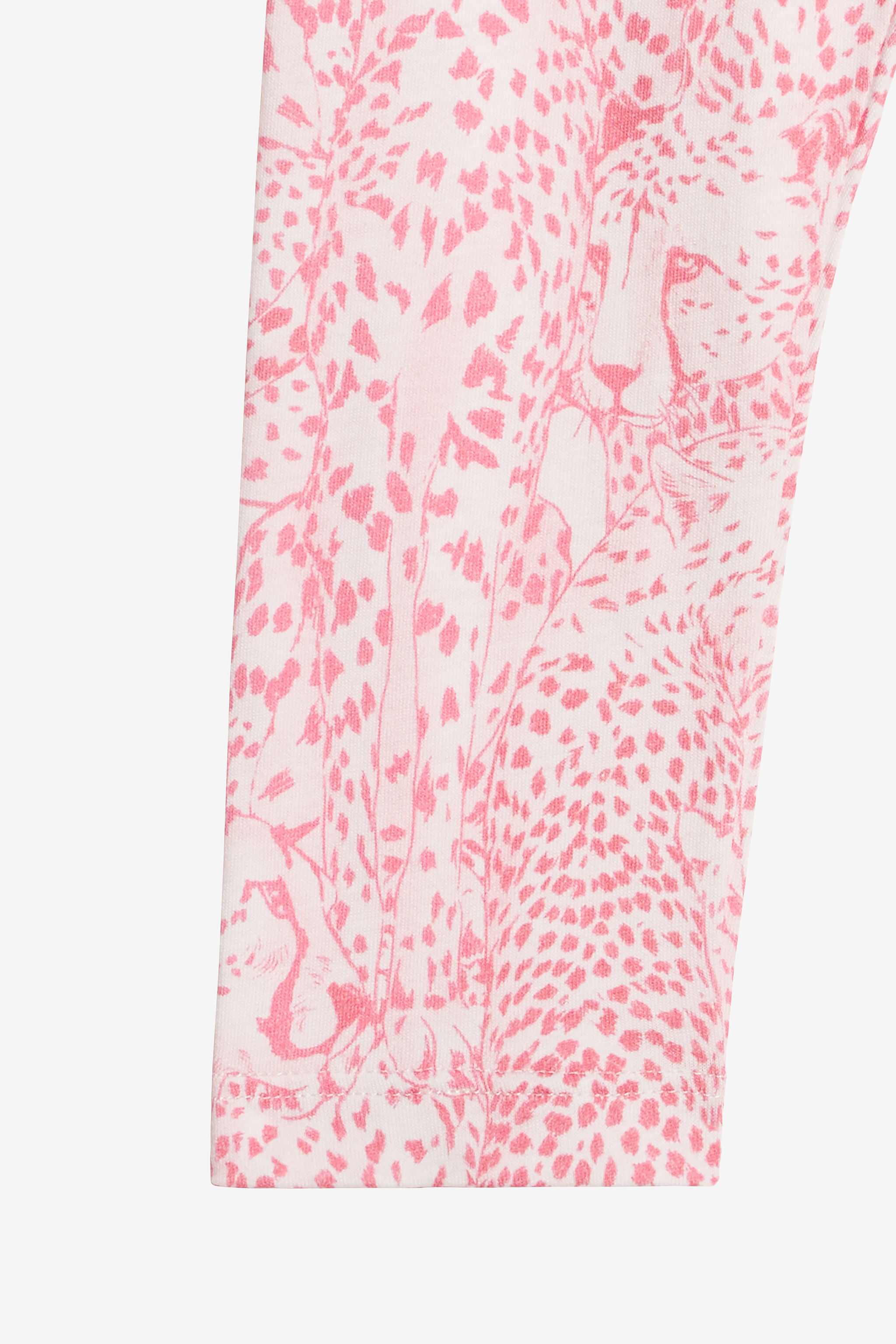 JU Pantalon De Sport À Imprimé Guépards Rose UJT225-JFO37