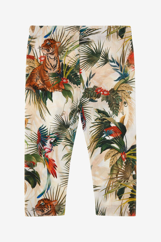 JU Jungle Skin print pants Green SJT249-JFI95