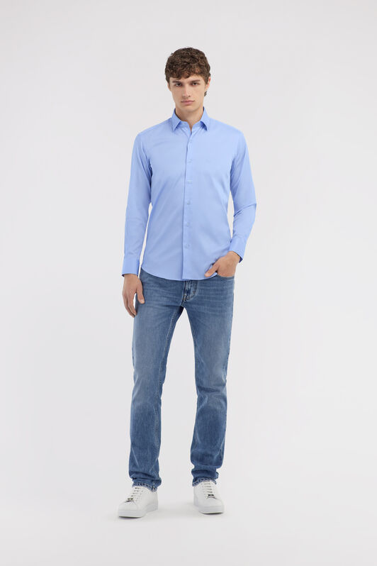 RC Shirt with Monogram RC Light blue JST70B-CO015