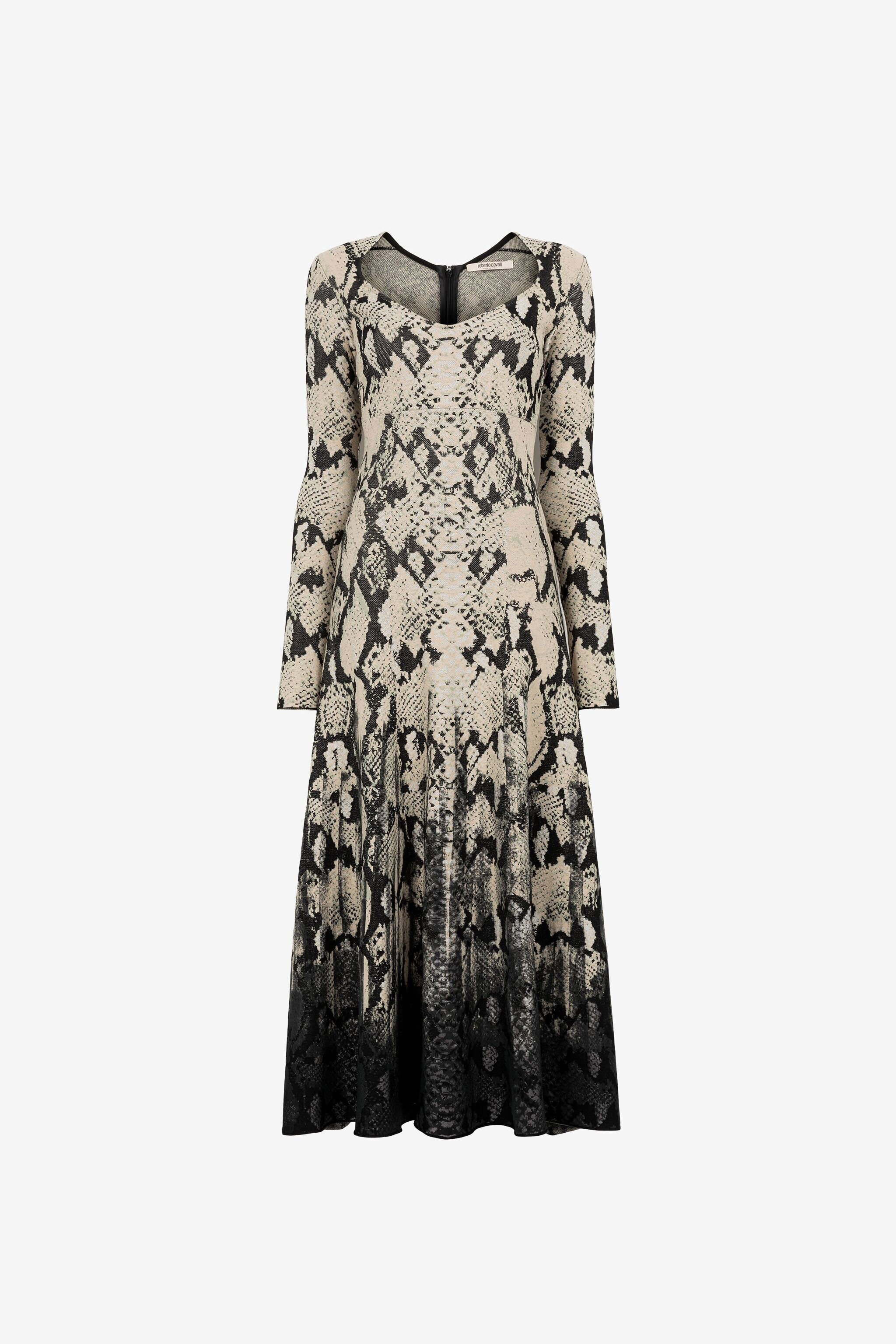Robe motif python discount