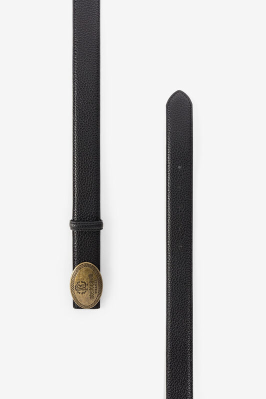 RC RC Monogram-Engraved Belt RC RC Monogram-Engraved Belt Black JSC002-AB001