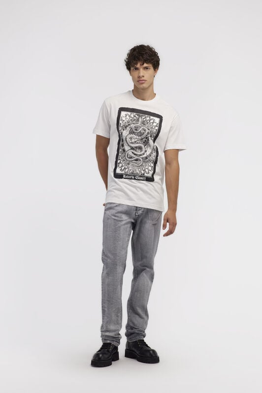 RC T-shirt with Snake print RC T-shirt with Snake print White NOT60F-JD060