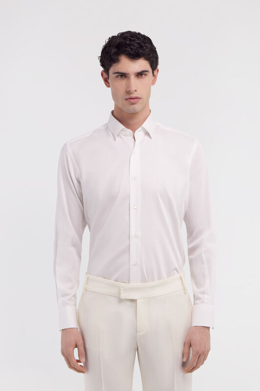 RC Shirt with Monogram RC White JST70B-CO015