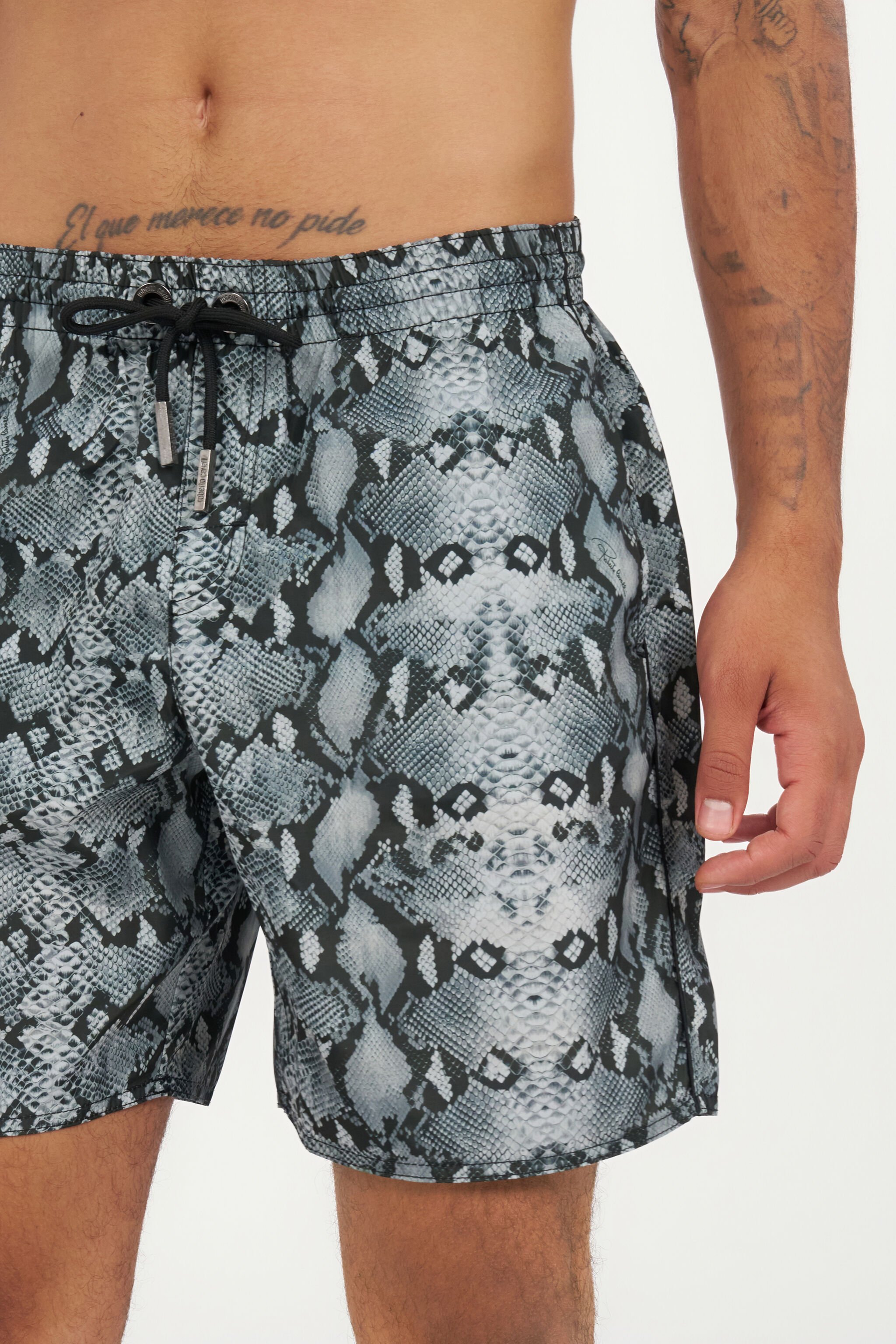 RC Bañador Corto con Estampado de Serpiente RC Bañador Corto con Estampado de Serpiente GREY QOH00A-4GE01