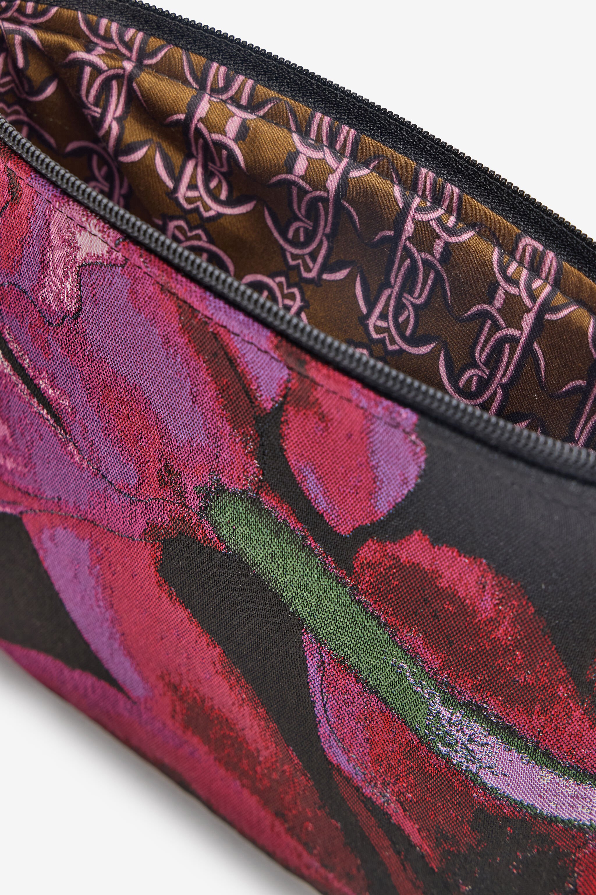 RC Clutch With Floral Pattern MULTICOLOR POB01H-6DQ66