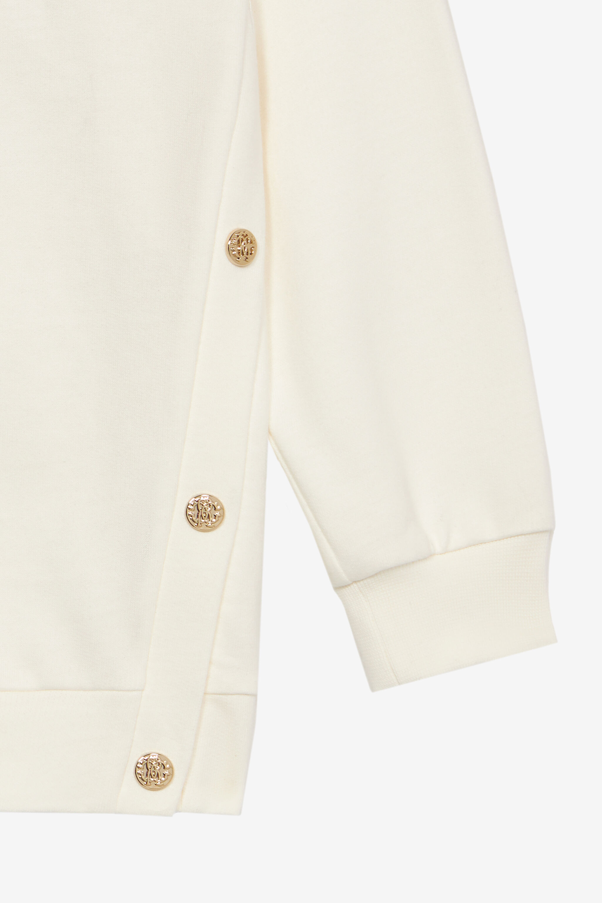 JU Sudadera Con Capucha Jaguar Skin Blanco UJT69D-CF050