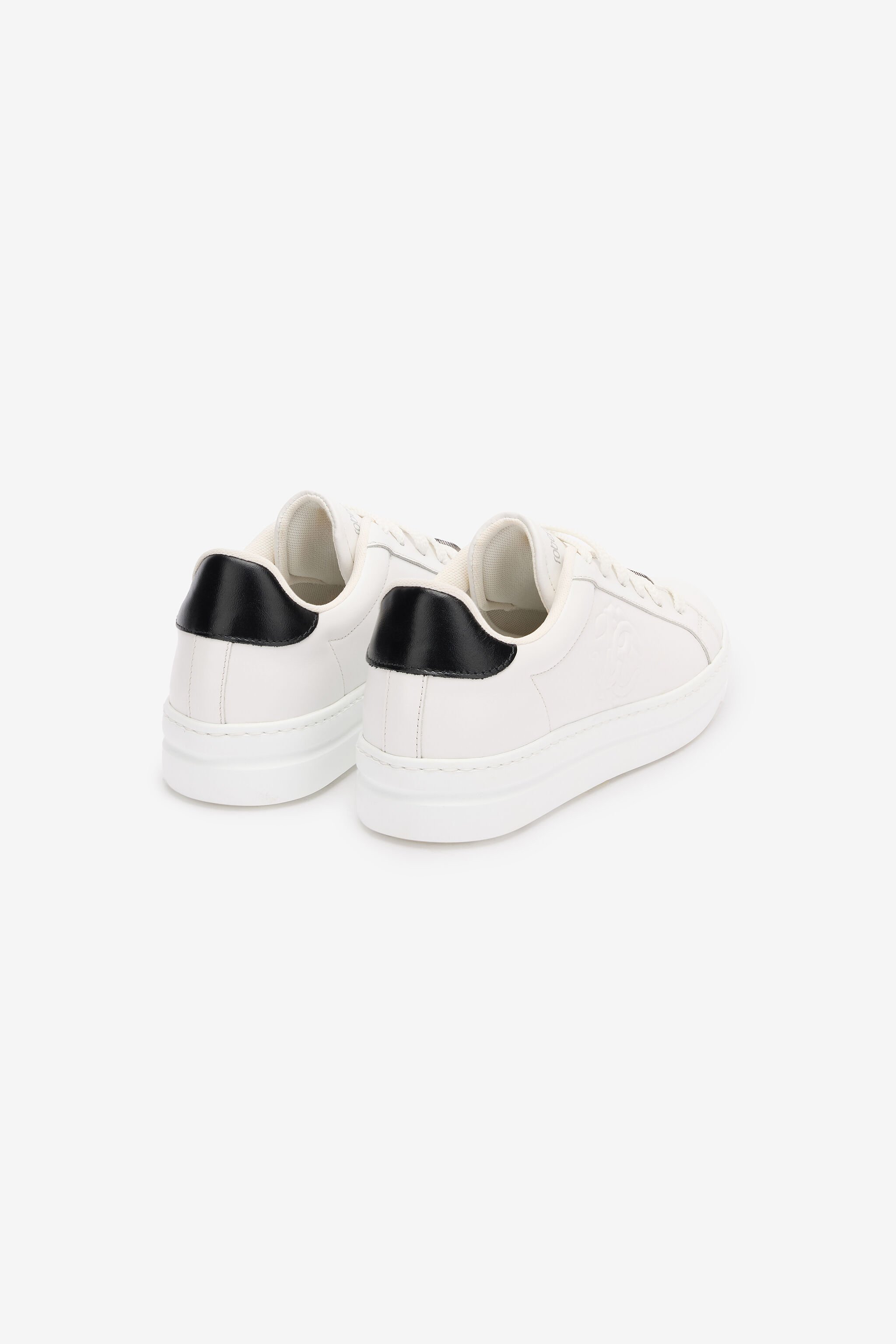 RC Sneakers With Mirror Snake Monogram White UKS033-PZ590