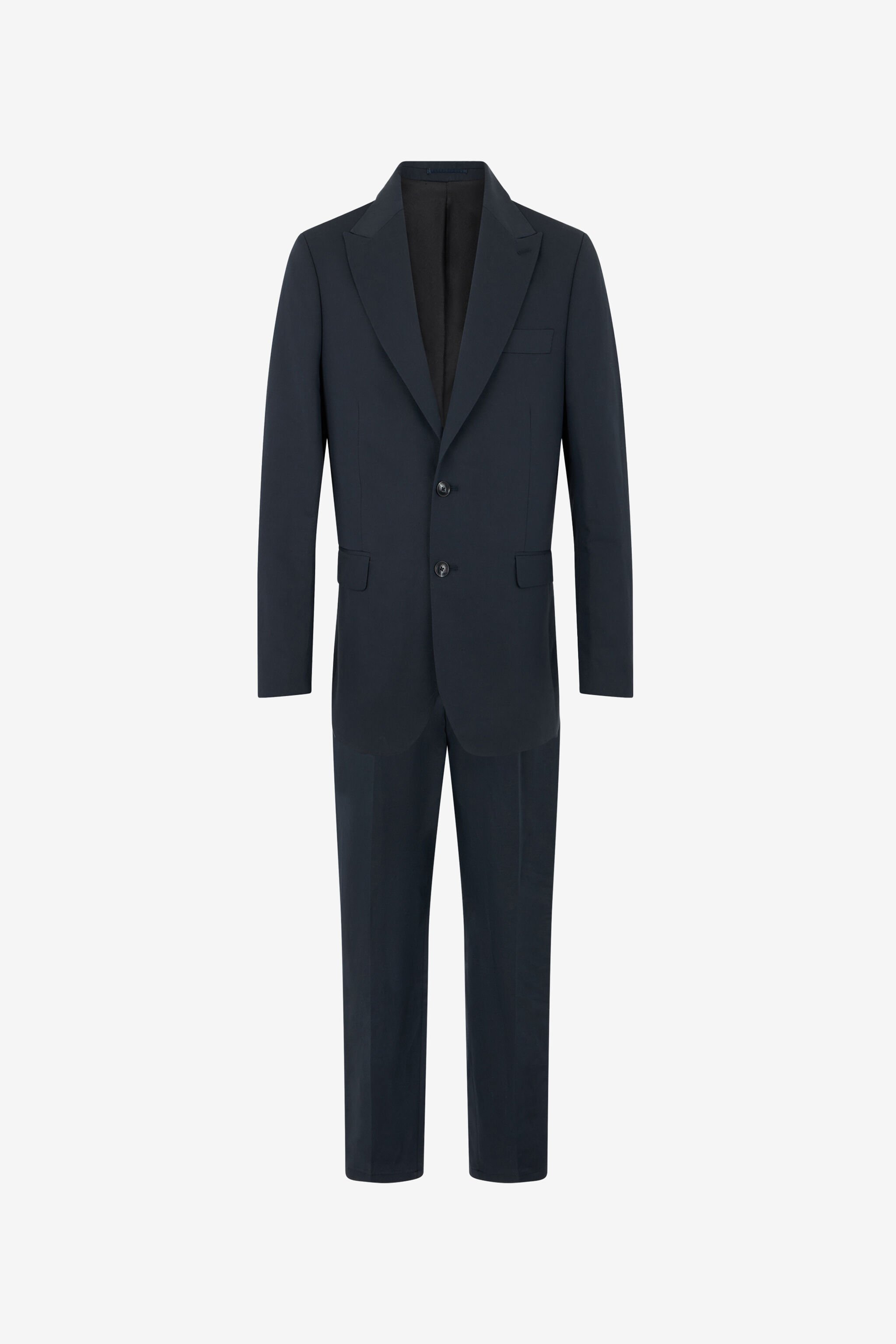 RC Blue Cotton and Linen Suit BLUE SOT40F-LG026