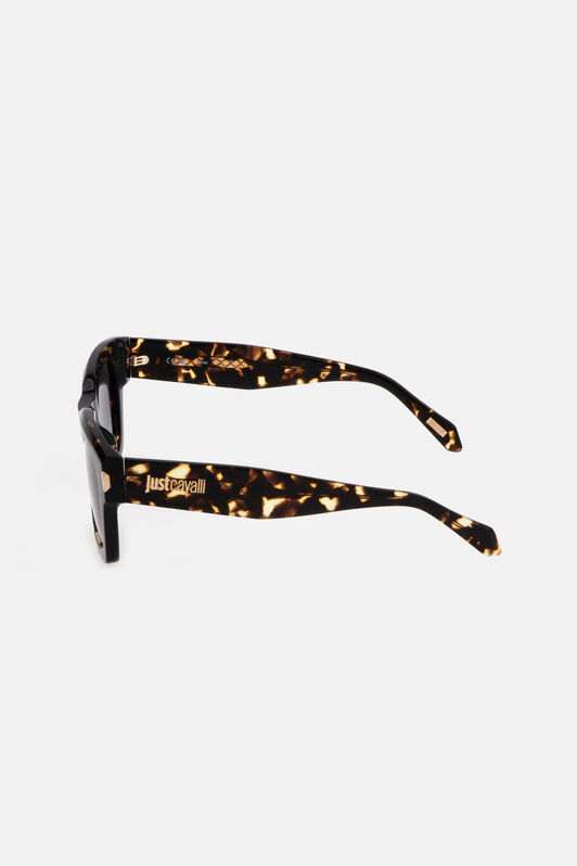 JC Lunettes de soleil Just Cavalli - Ornement serpent Marron foncé PD1282-PD148