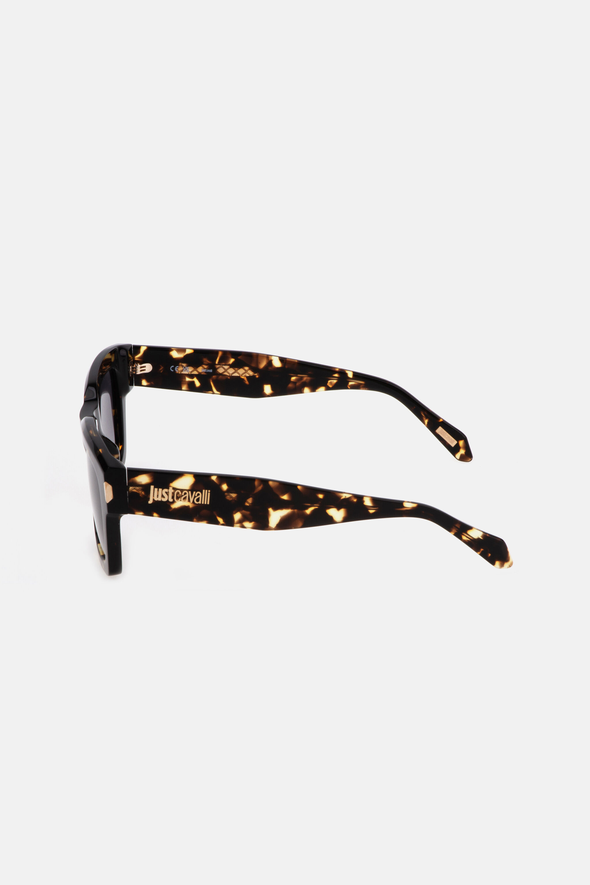 JC Lunettes de soleil Just Cavalli - Ornement serpent Marron foncé PD1282-PD148