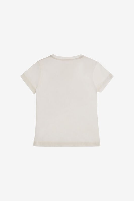 JU T-shirt with Logo and print JU T-shirt with Logo and print Blanc SJT623-JD001