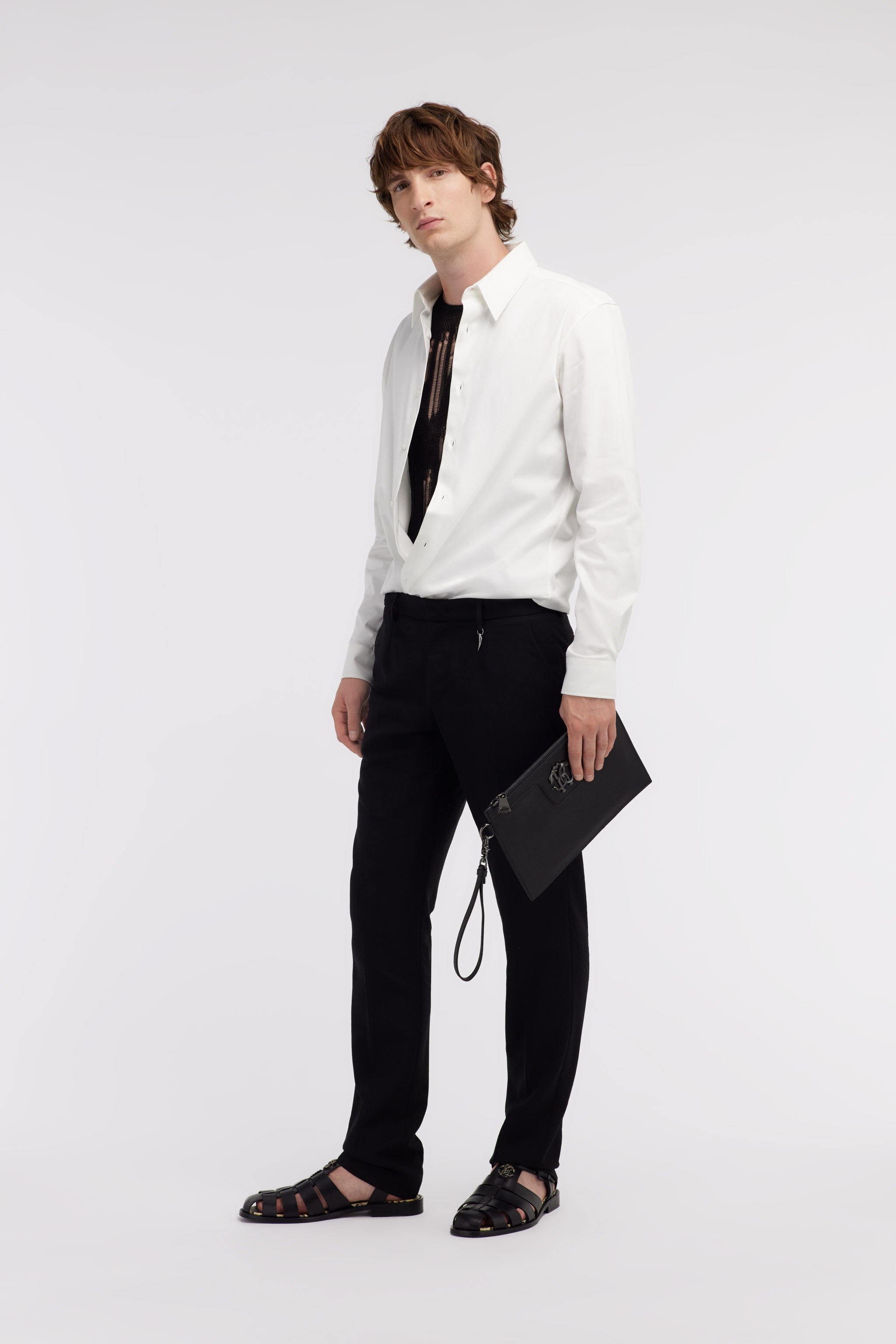 RC Camicia classica con RC Bianco SRT700-CH026