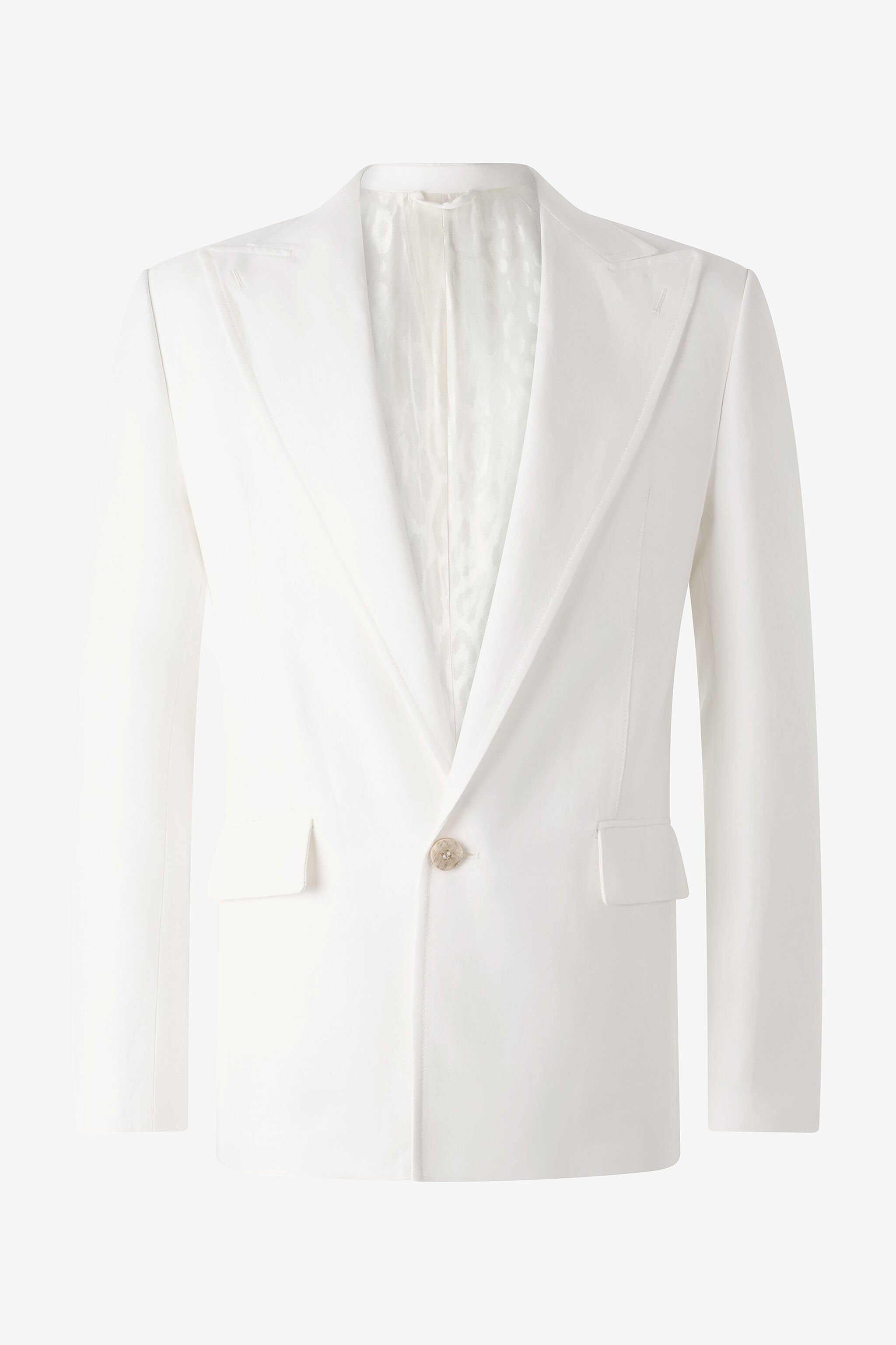 RC Single-Breasted Blazer White URT410-HS003