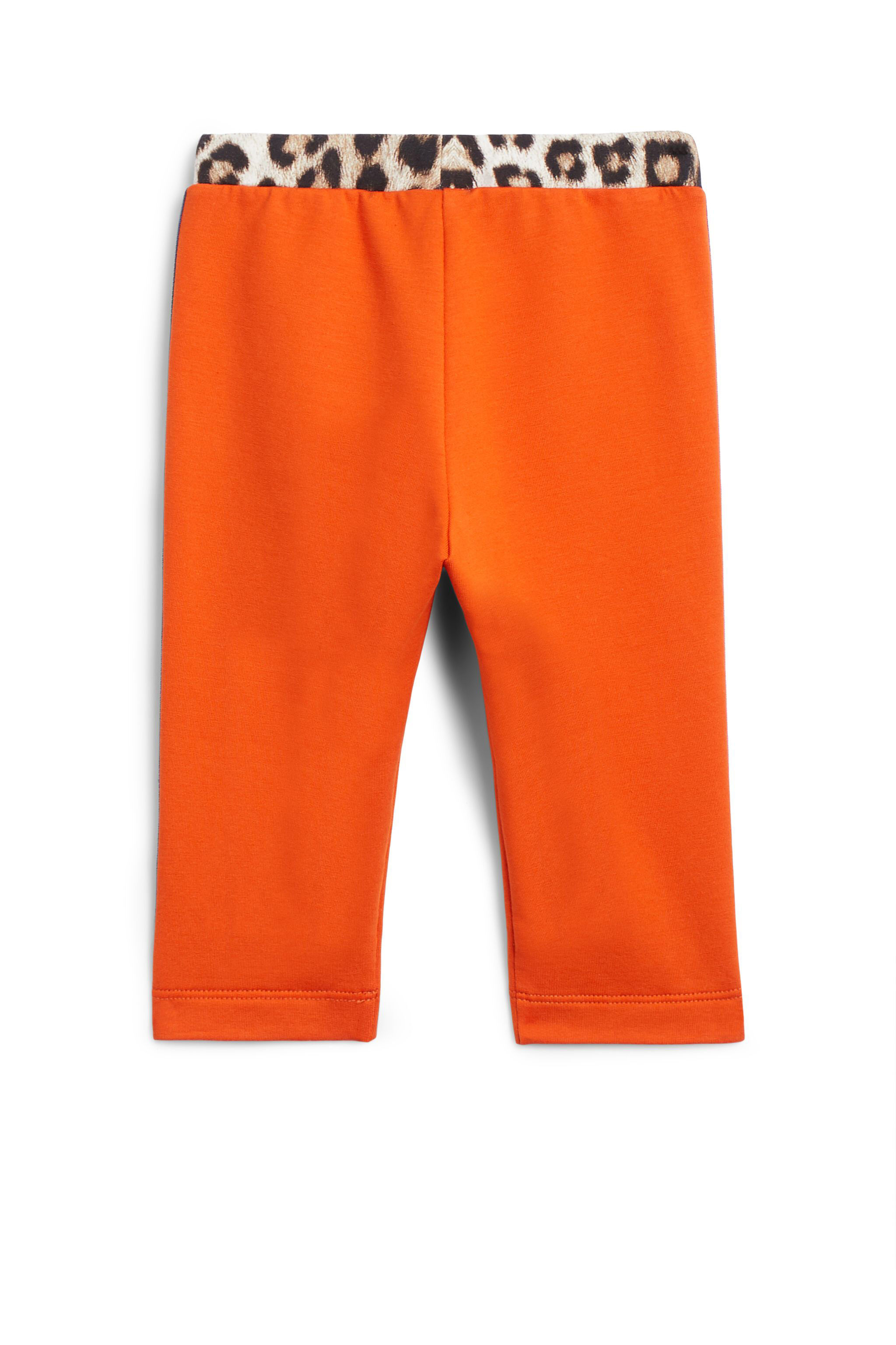 JU Bas de survêtement à logo ORANGE IJT226-CF042