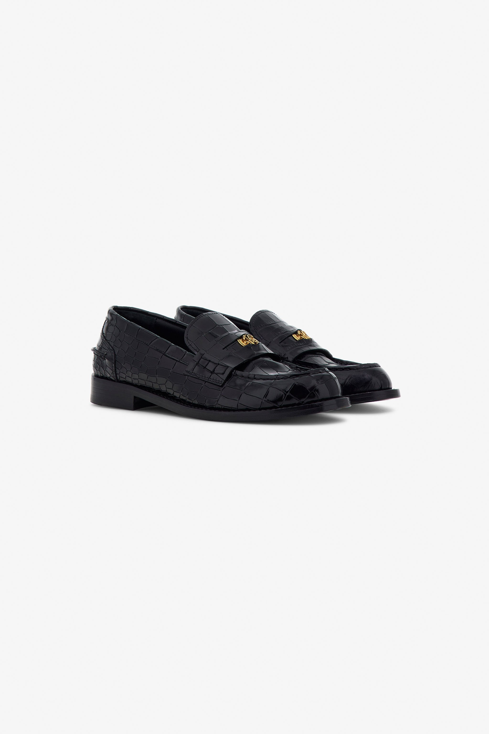 RC RC Logo Mocassins Black TKS028-PZ055