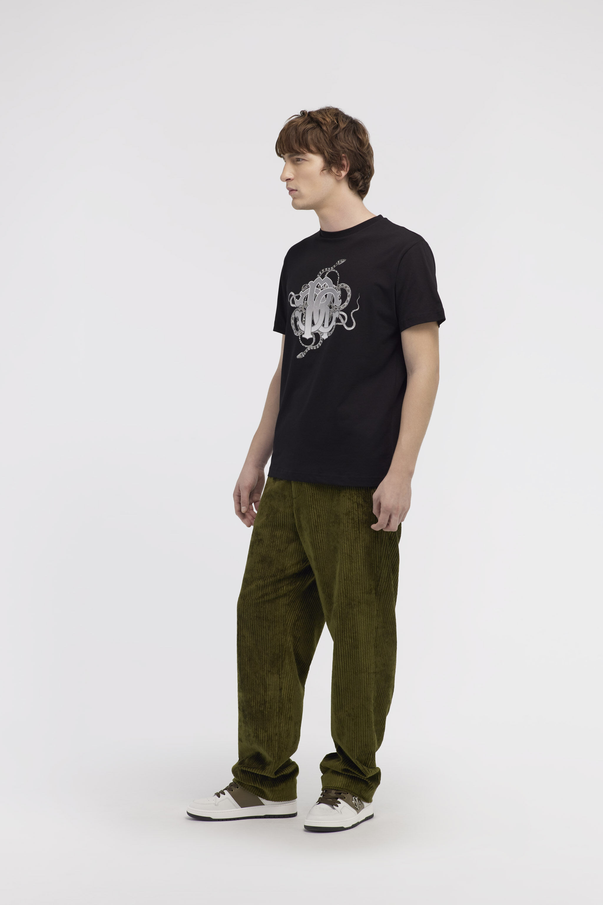 RC T-shirt with Snake print Black NOT60N-JD060