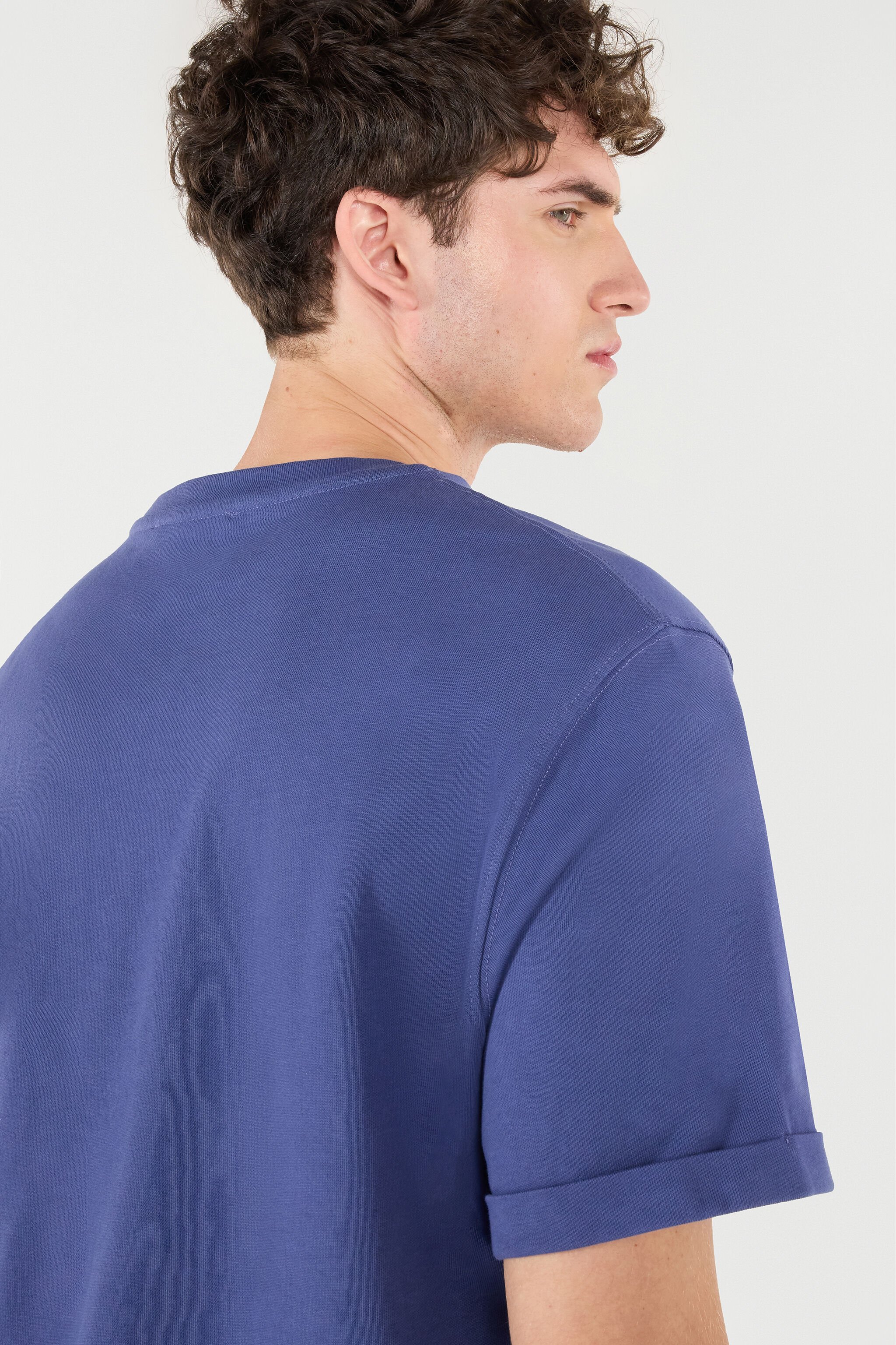RC T-Shirt Mit Logo Im Used-Look Navy POT62A-JD060
