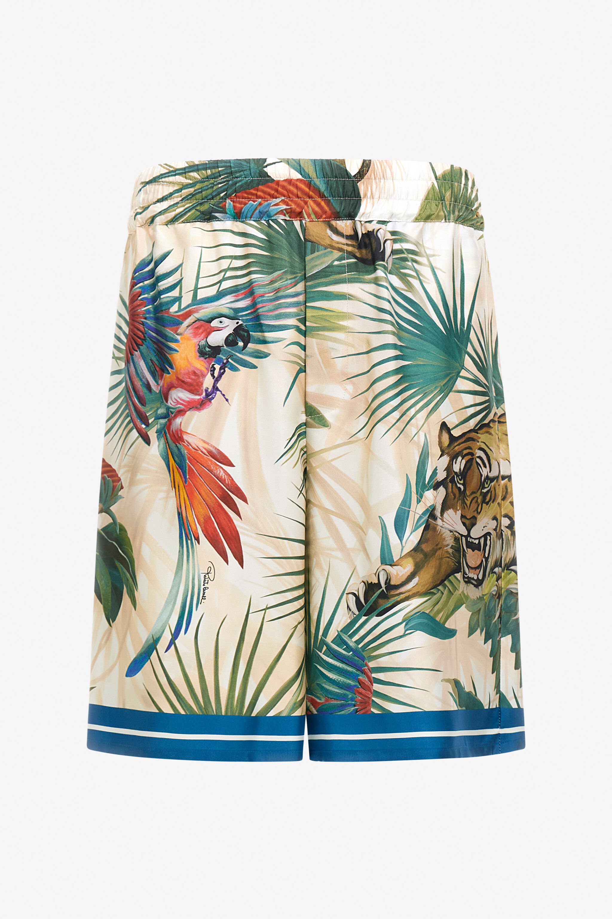 RC Jungle Print Shorts Green SRT272-4QL46