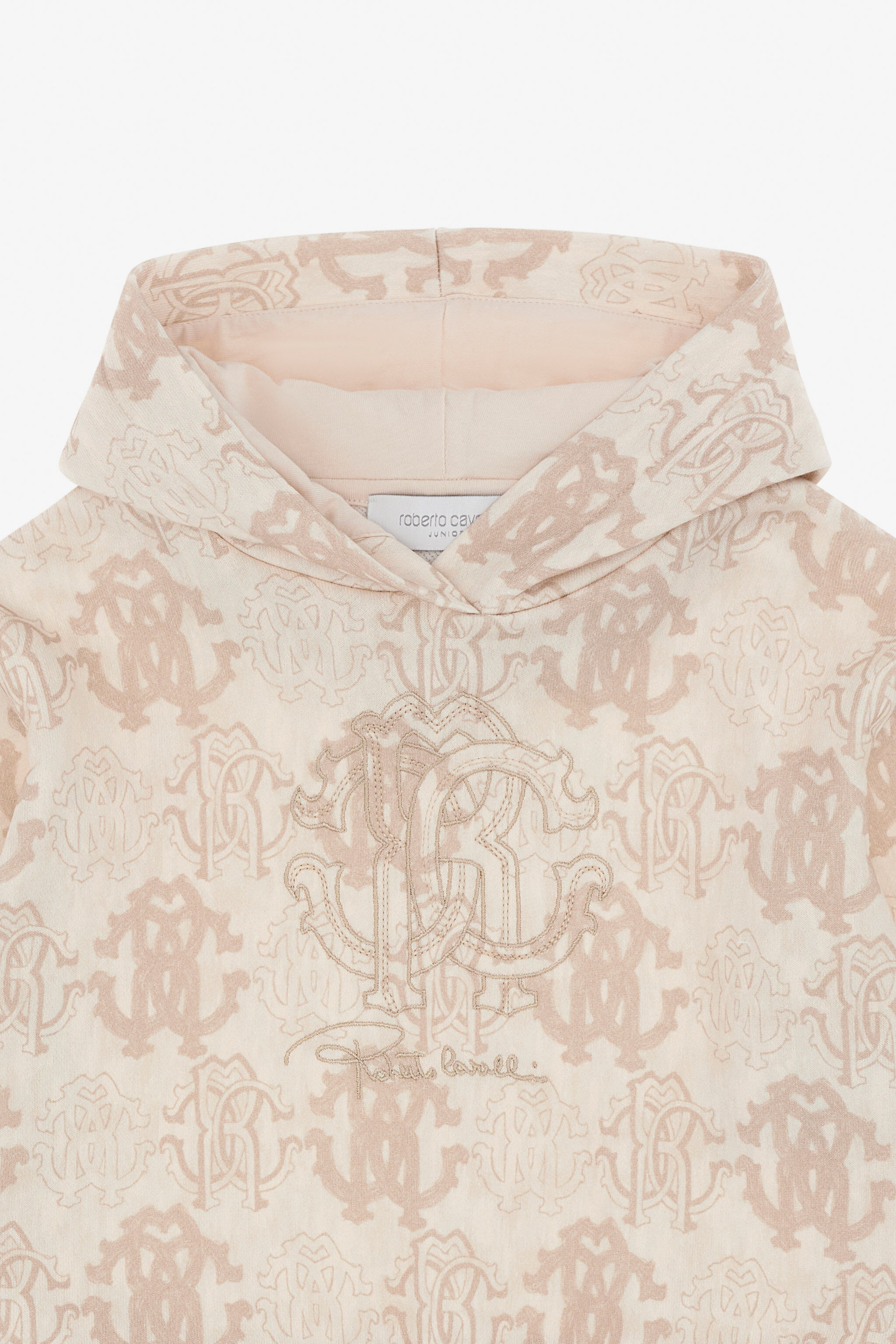 JU Sweatshirt With All-Over RC Monogram Light brown TJT68A-5OM07