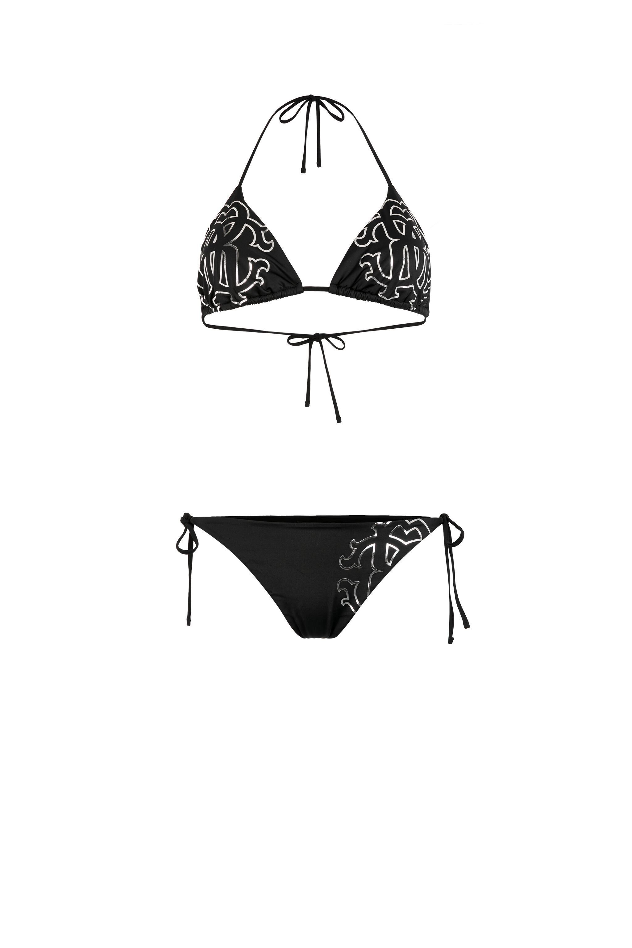 RC Black Logo Monogram RC Bikini Black KSW01Z-LL002