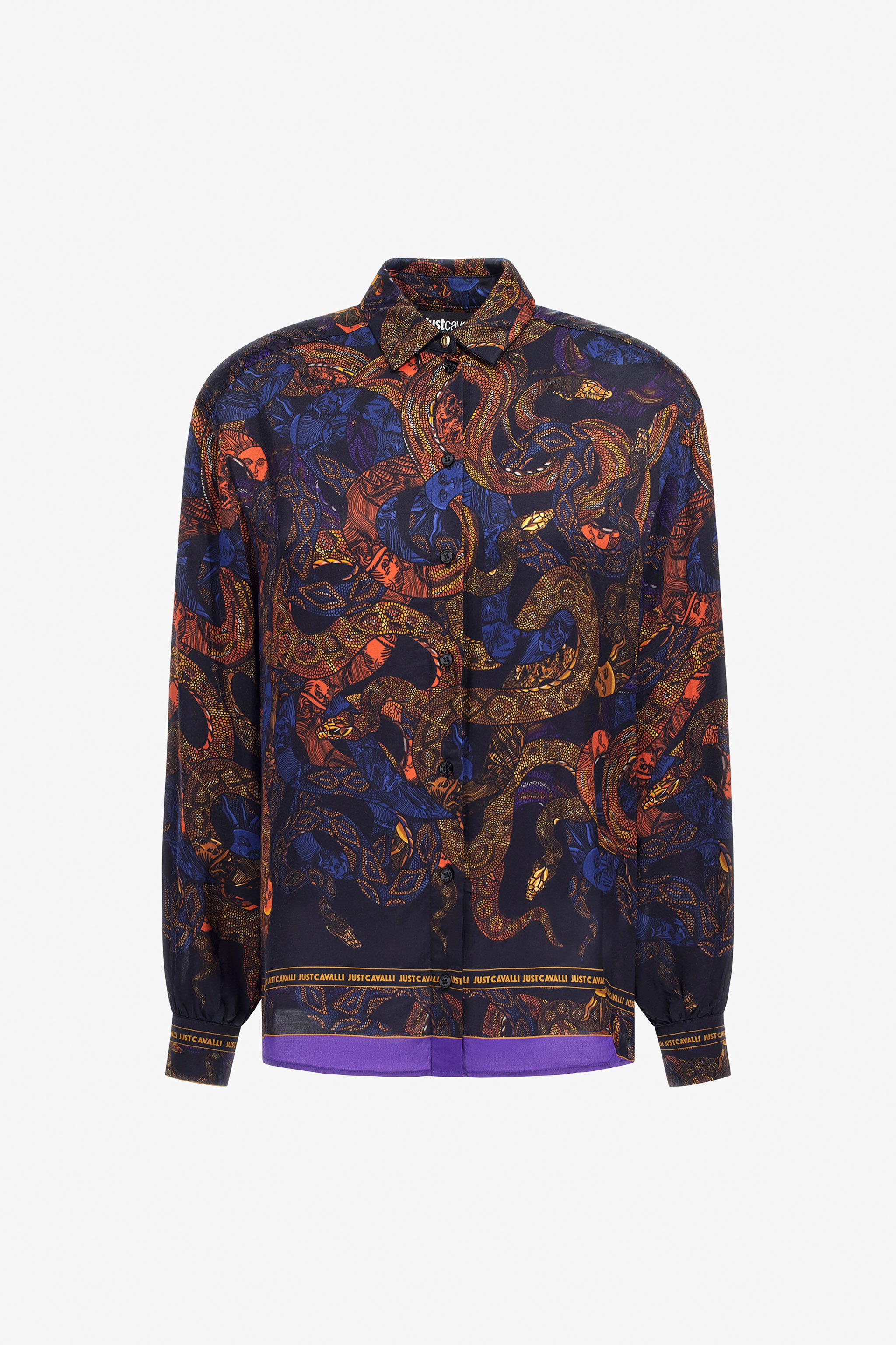 JC Camicia Just Cavalli Blu scuro TFT119-TF184