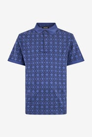 RC Polo Bleu Avec Monogramme Navy QOT64C-JFP66