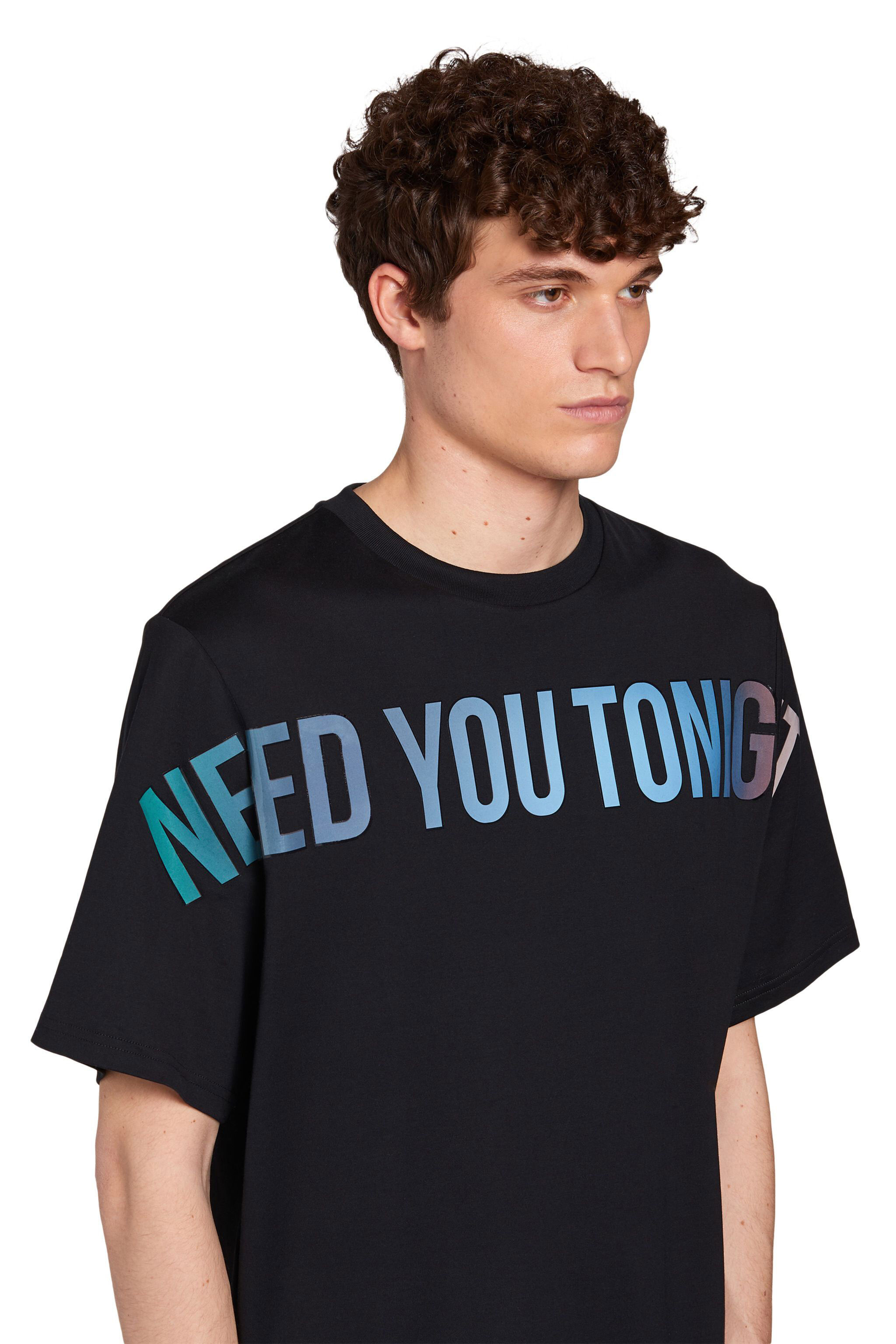 RC T-shirt "Need You Tonight" BLACK INT603-JD060