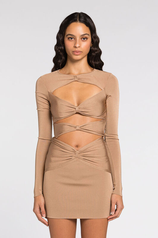 RC Dress Light Brown QWM105-MG011