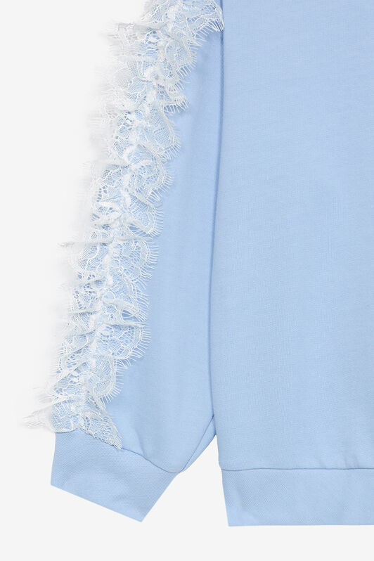 JU Sweatshirt With RC Monogram Light blue UJT66E-CF050