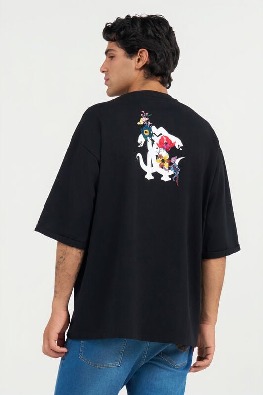 RC Oversize-T-Shirt BLACK WNT62B-JD060